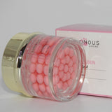 Lightweight anti-aging collagen cream texture