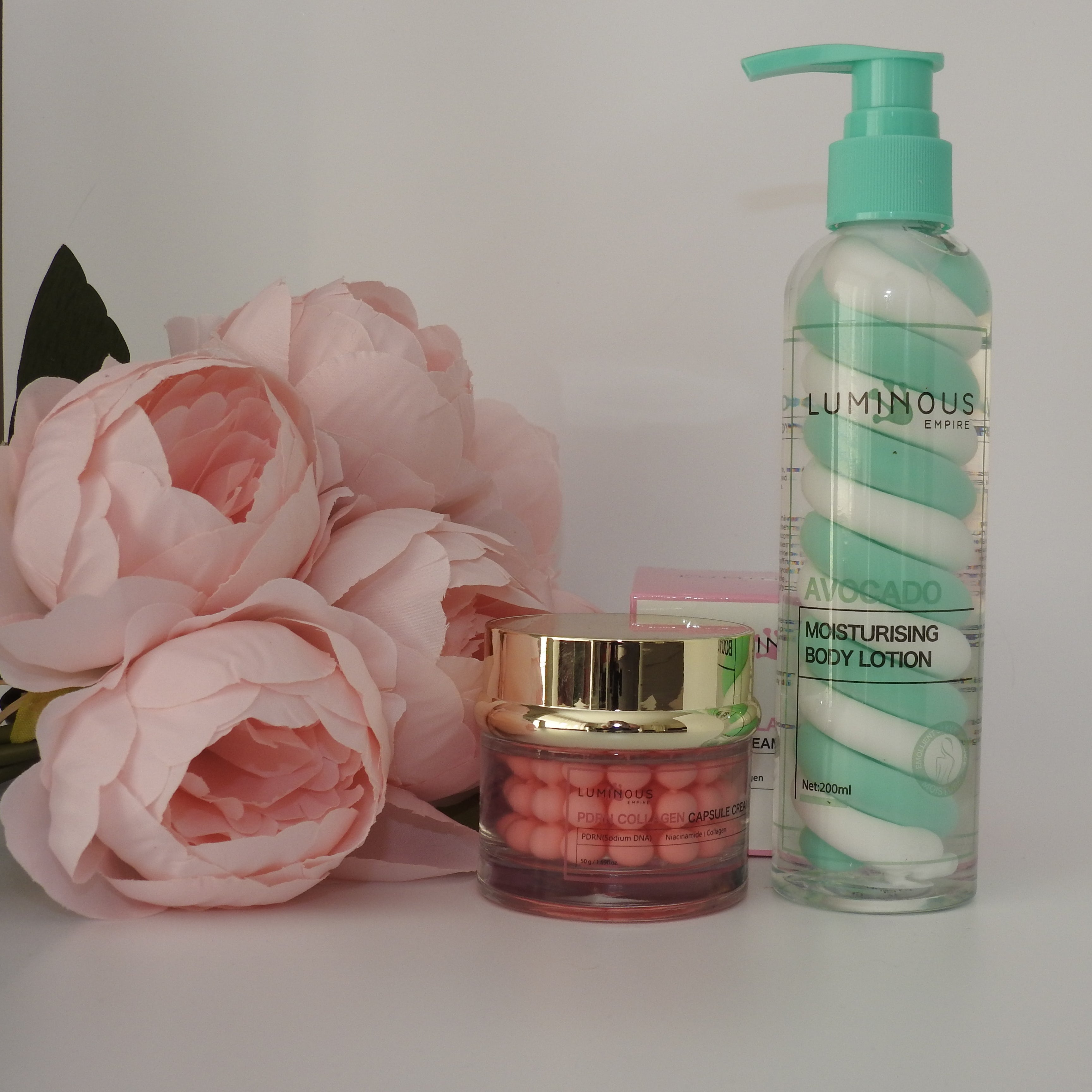 PDRN Capsule Cream + Avocado Body Lotion Bundle