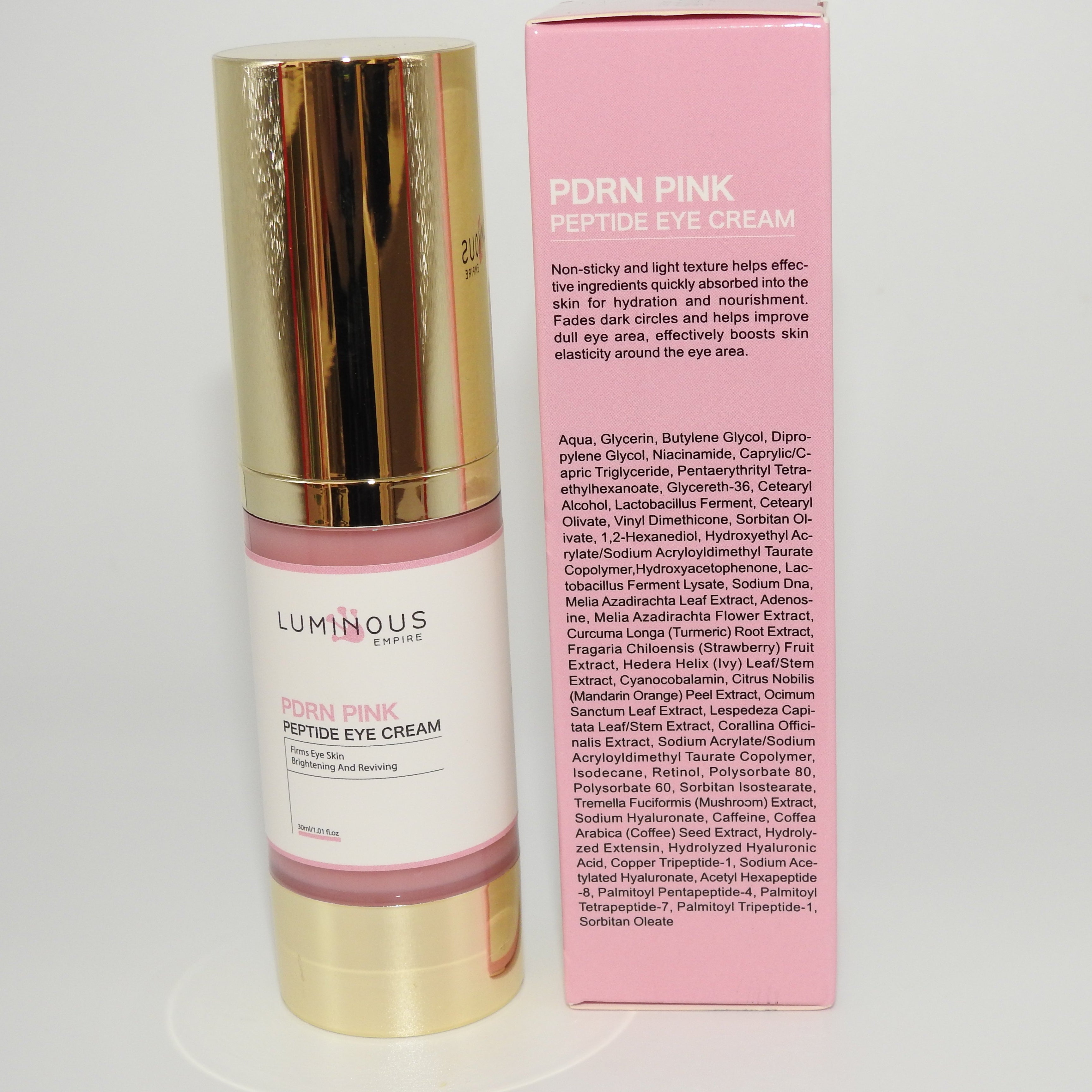 Korean PDRN PINK Peptide eye cream